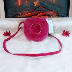 Salvatore Ferragamo Bubble Gum Mink Fur Bag